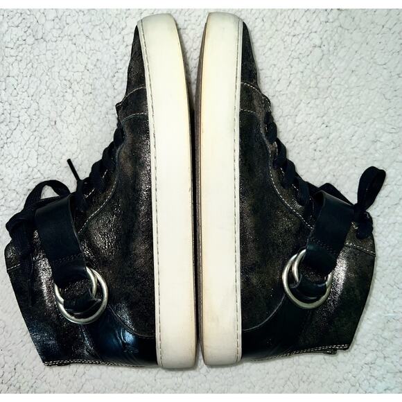 Frye Women's Lena Harness High Fashion Sneaker - Size 9 - Picture 9 of 14